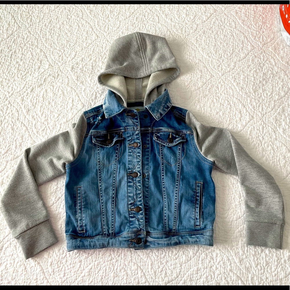 Tucker + Tate Girls Hooded Denim Jacket